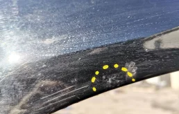 Крыло правое для Mercedes-Benz S class 2012 года на фотографиях