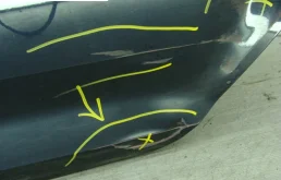 Дверь задняя левая для Audi A4 2017 года на фотографиях