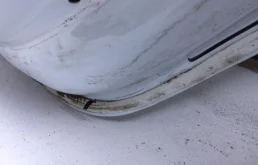 Накладка на дверь задняя правая для Hyundai Solaris 2018 года на фотографиях