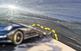 Крыло левое для Mercedes-Benz S class 2012 года на фотографиях