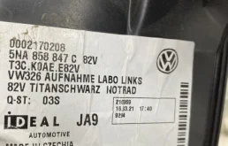 Кронштейн крыла задний левый для Volkswagen Tiguan 2018 года на фотографиях