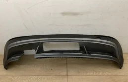 Фартук (спойлер) заднего бампера для Volkswagen Tiguan 2016 года на фотографиях