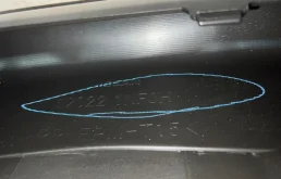 Бампер для Infiniti QX 2010 года на фотографиях