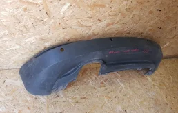 Фартук (спойлер) заднего бампера для Volkswagen Tiguan 2010 года на фотографиях