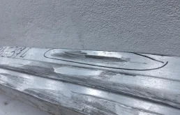 Усилитель переднего бампера для Toyota Land Cruiser 2012 года на фотографиях