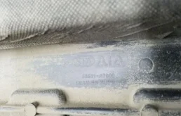 Усилитель заднего бампера для Hyundai Tucson 2021 года на фотографиях