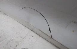 Накладка на дверь задняя правая для Hyundai Solaris 2018 года на фотографиях