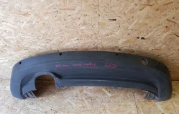 Фартук (спойлер) заднего бампера для Volkswagen Tiguan 2010 года на фотографиях