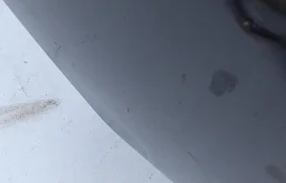 Усилитель переднего бампера для Mercedes-Benz S class 2020 года на фотографиях